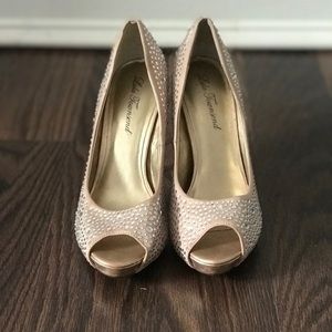 Luke Townsend rhinestone heels